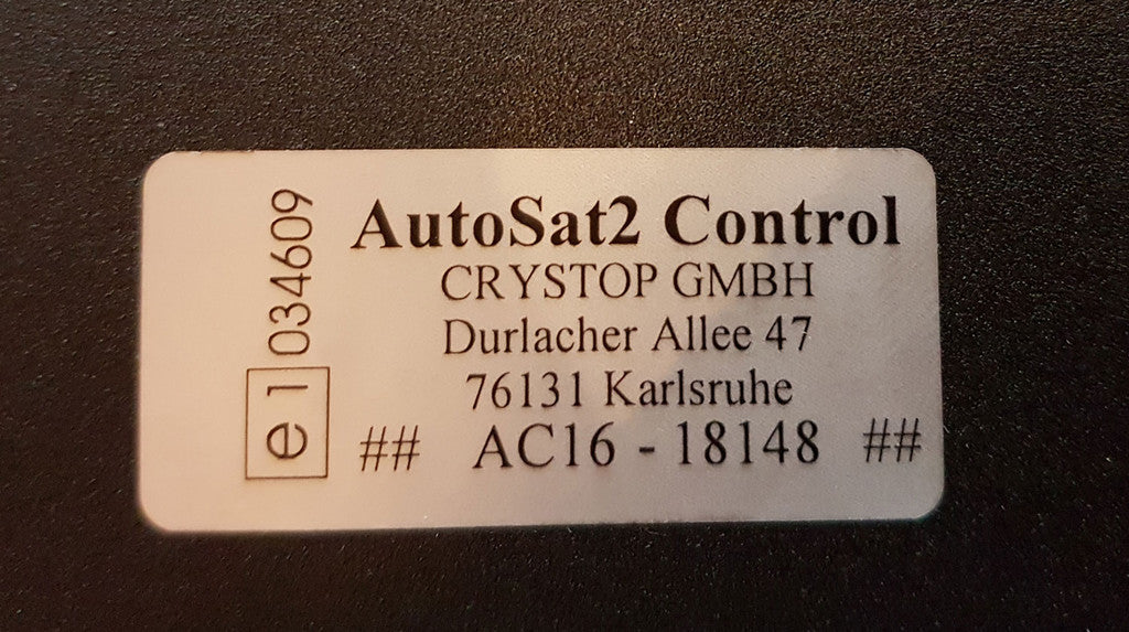 Crystop autosat 2 upgrade (metalen behuizing)