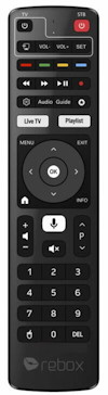 RE-8401UHD S-PVR  4K Android Black