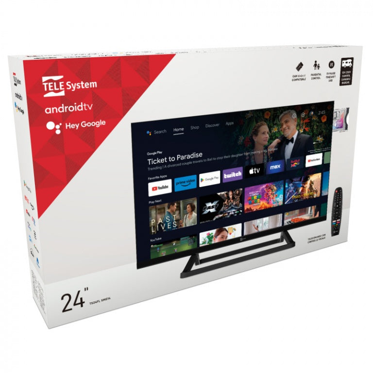 22"/24" Telesystem TSxx FHD SMG14 12/230V Android LED TV