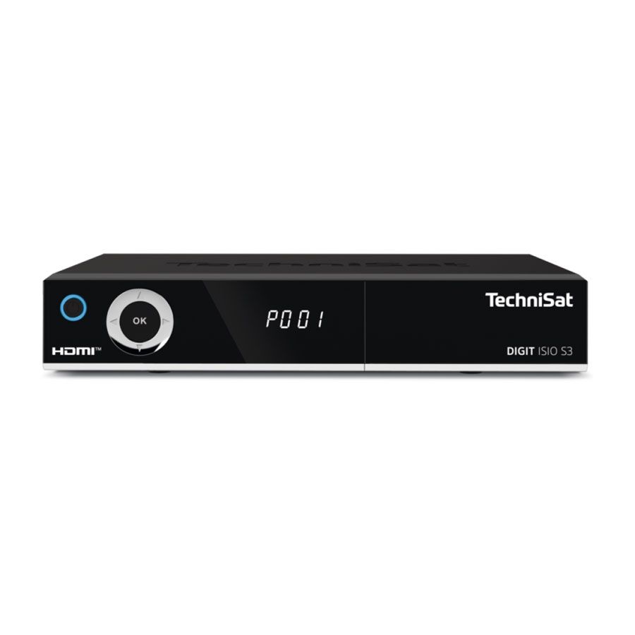 Technisat Digit ISIO S3 Twin USB PVR Zwart